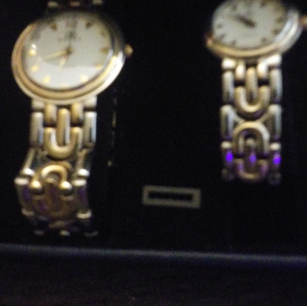 Lady and Mans clasp band watches brand new